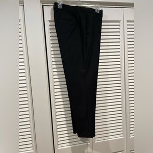 Ann Taylor Black Curvy Fit Size 10 Cropped Dress Pant